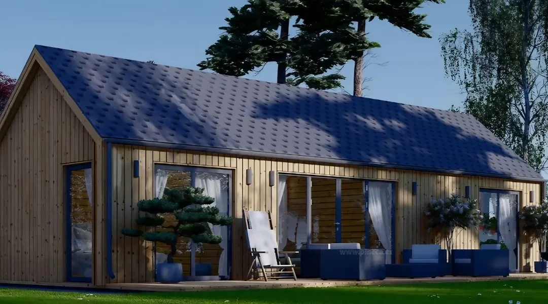 Casa de madera para vivir AGDA