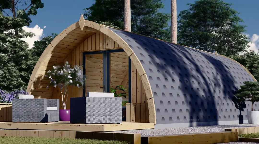 Caseta de madera para jardín HELGA
