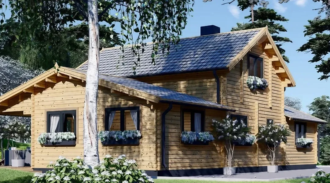 Casa de madera para vivir SASSA