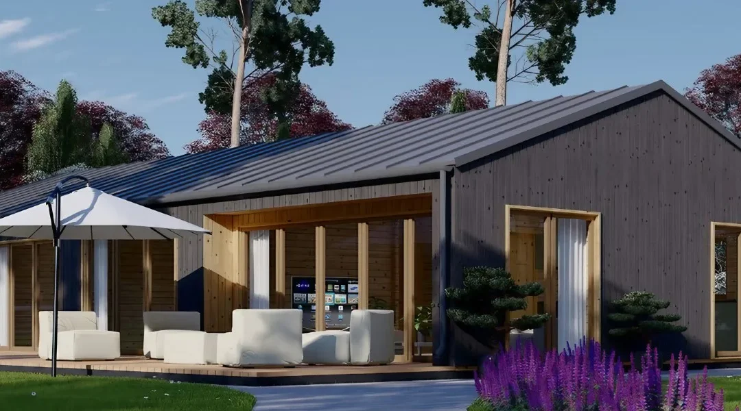 Casa de madera para vivir SIGRID