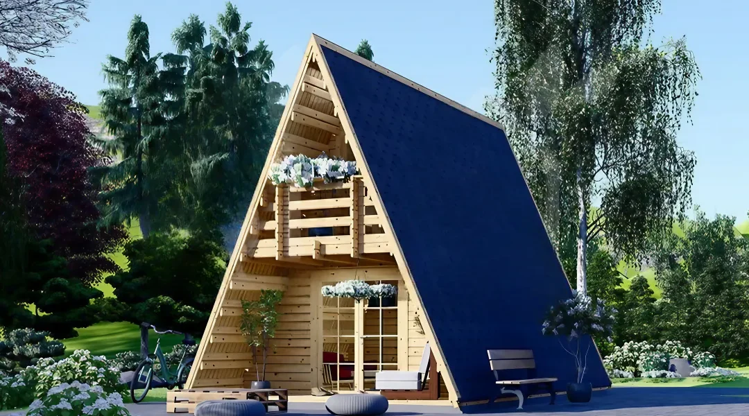 Caseta de madera para jardín SONYA