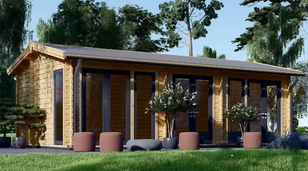 Casa de madera para jardín VILMA
