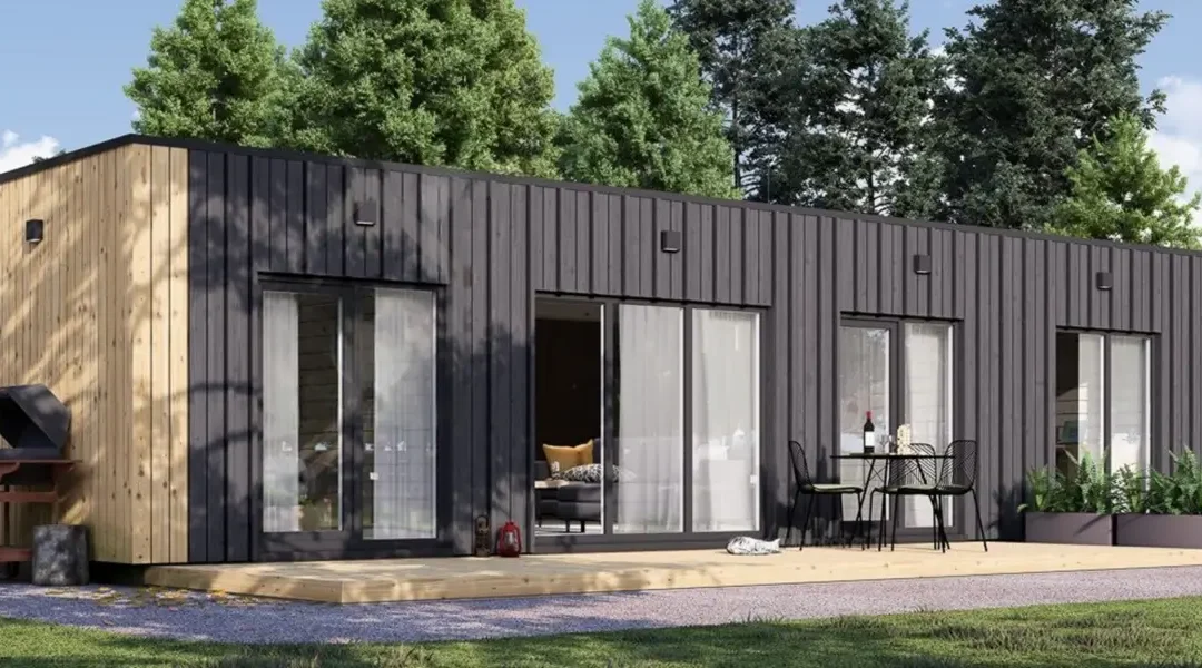 Casa de madera para vivir JULIA