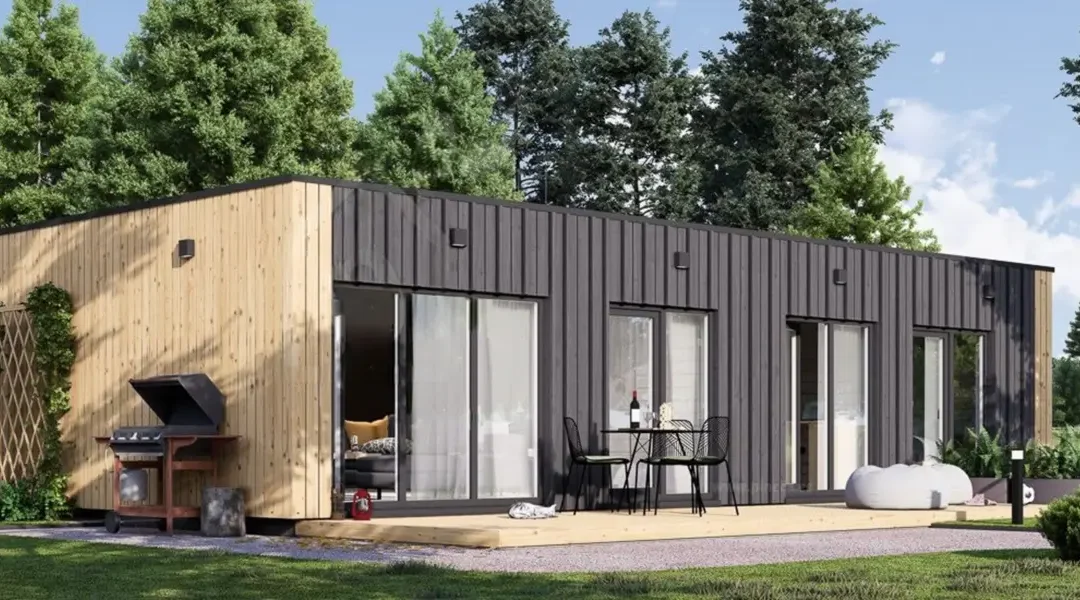 Casa de madera para vivir KARINA