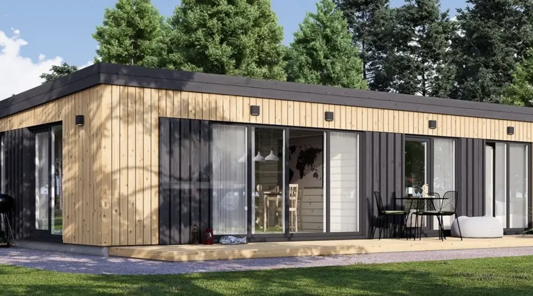 Casa de madera para vivir PILI