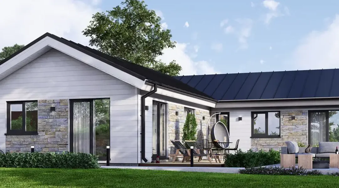 Casa de madera para vivir ALBA PV