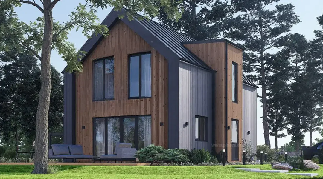 Casa de madera para vivir MARIA PV