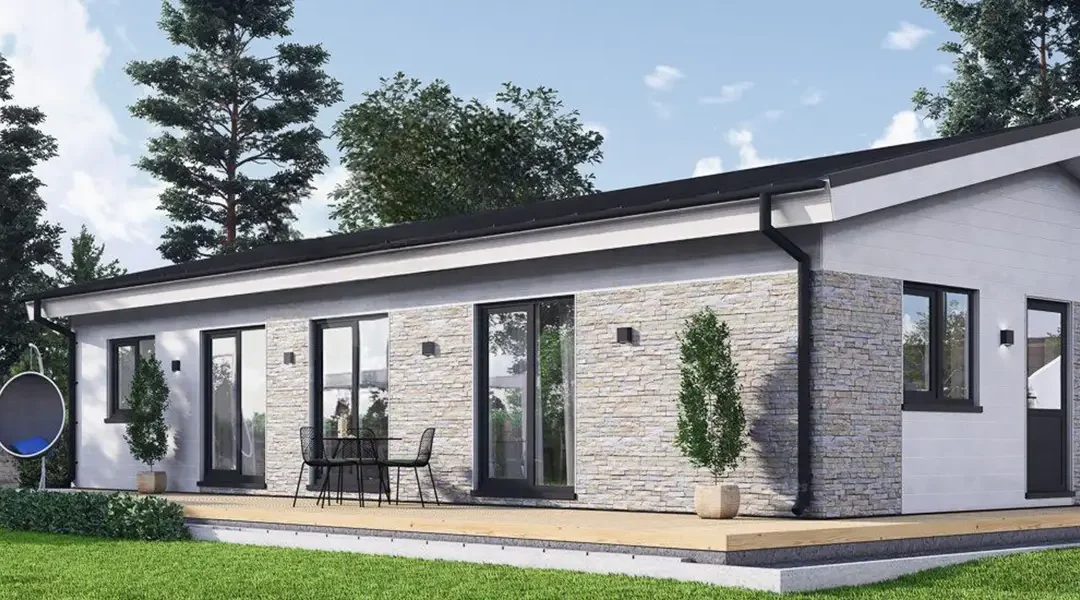 Casa de madera para vivir NURIA PV