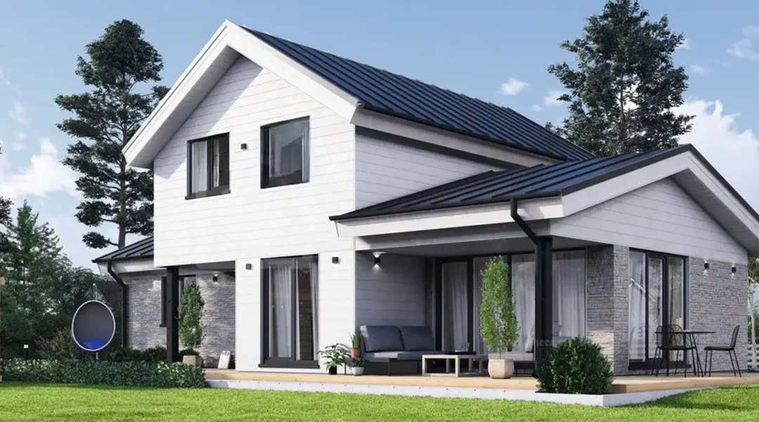 Casa de madera para vivir SASSA PV
